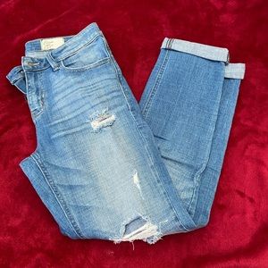 Cosmic Blue Love (stitch fix) vintage jeans